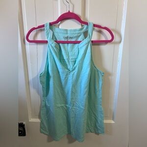 Lilly Pulitzer size Large Arya tank in Poolside Blue